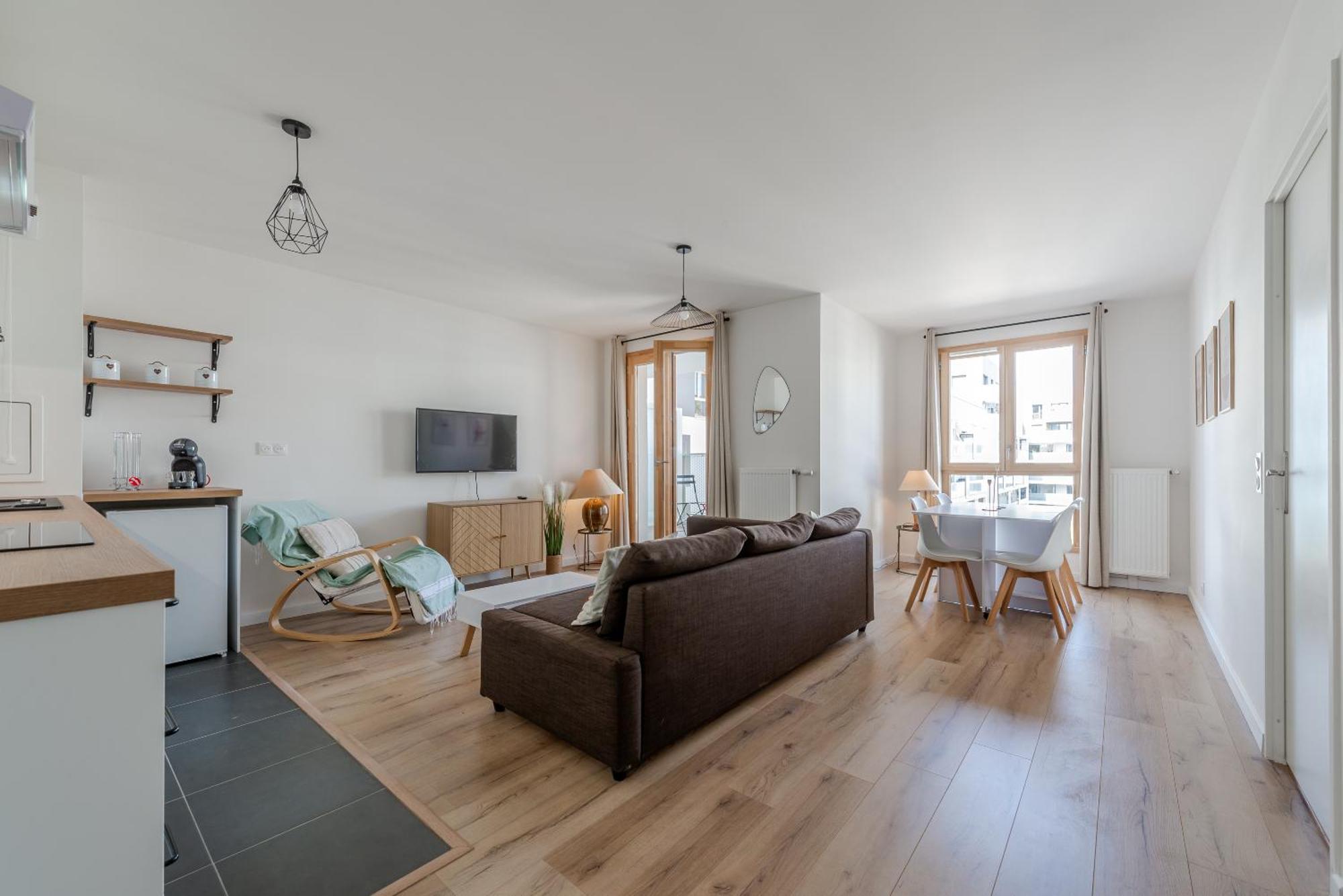 Lam I - New Cocon Serenity Cozy - 15 Minutes To Disneyland Paris - Free Wifi Parking Apartment Bussy-Saint-Georges Exterior photo